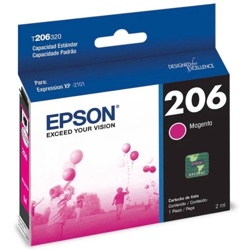 Epson 206 MAGENTA Original XP-2101 (7900)