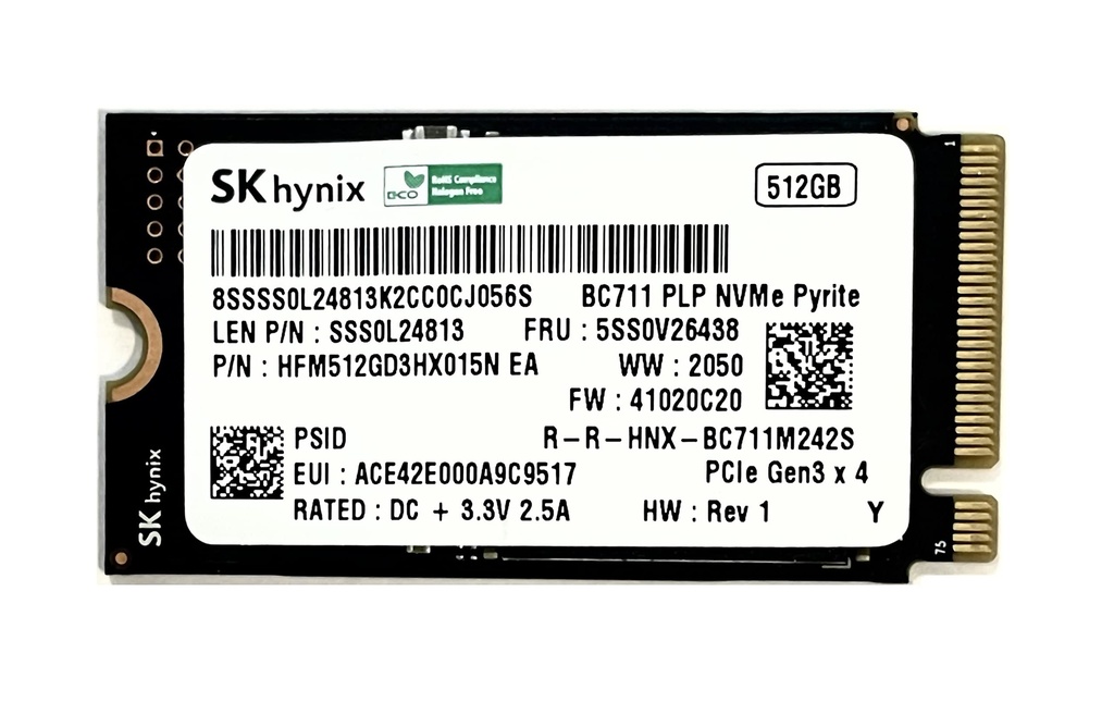 Disco SK hynix 512GB M2 CORTO(CUSTOM)