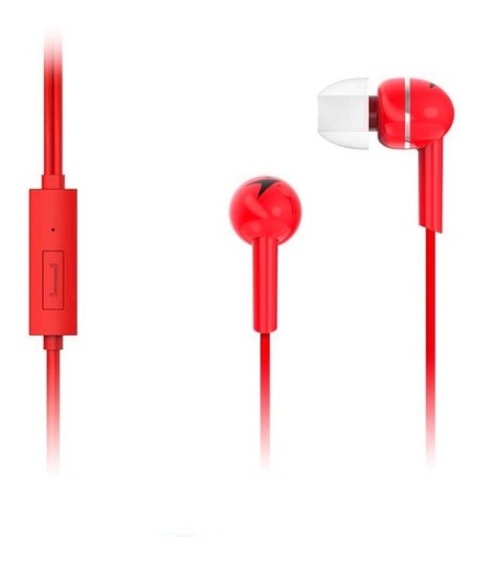 [4710268254287] Auriculares Genius Hs-M300 Manos Libres Rojo