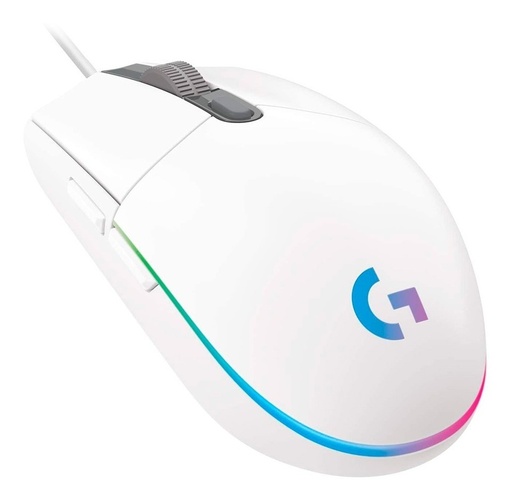 [097855155986] Mouse Logitech G203 Gaming Lightsync White 910-005794
