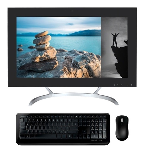 [7798360100166] All In One Pc Intel PC BOX Celeron 8gb 480gb Ssd Win10 Wifi