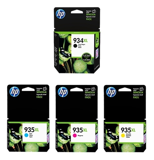[Combo934xl+935xl] Combo Hp 934xl + 935xl Colores Original