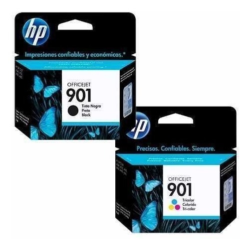 [CMHP901] Combo Hp 901 Negro Cc653al + Hp 901 Tricolor Cc656al