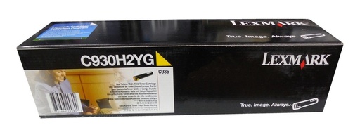 [734646299800] Toner Lexmark c930 c935 Amarillo C930H2YG Original