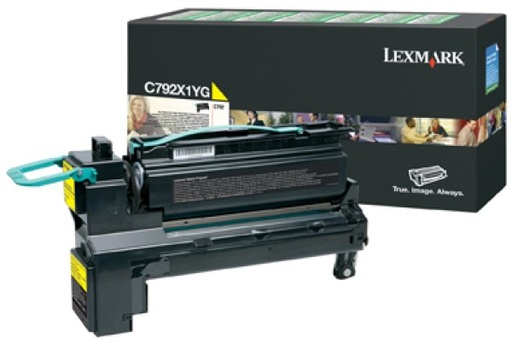 [734646194754] Toner Lexmark C792X1YG Amarillo Original