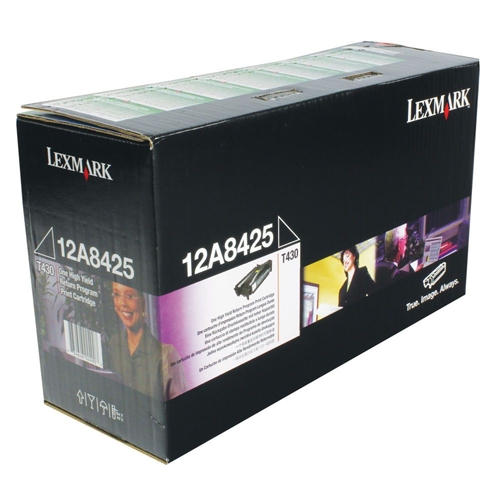 [734646024907] Toner Lexmark t430 Negro 12A8425 Original