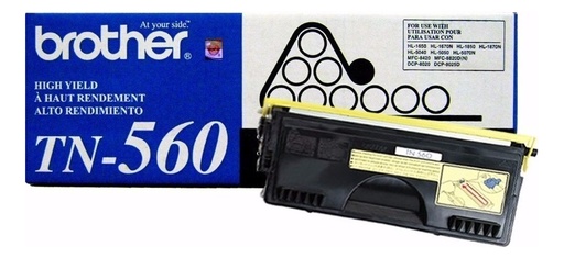 [012502526865] Toner Brother TN-560 Negro Original DCP-8020  DCP-8025D  HL-1650  HL-1650N
