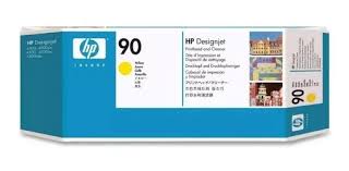 [829160222585] Cabezal y limpiador Hp 90 Amarillo C5057A
