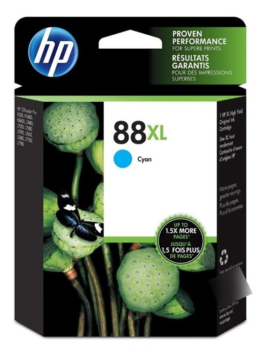 [882780185128] Cartucho Hp 88XL Cian C9391AL