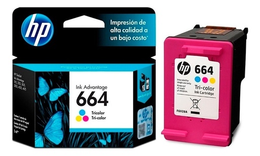 [889296597124] Cartucho Hp 664 Tricolor F6V28AL