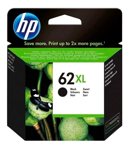 [889894939869] Cartucho Hp 62XL Negro C2P05AL