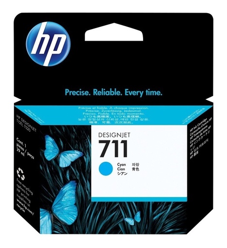 [886112841133] Cartucho Hp 711 Cian CZ130A