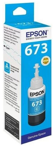 [010343888272] Tinta Epson 673 Cian Original T673220