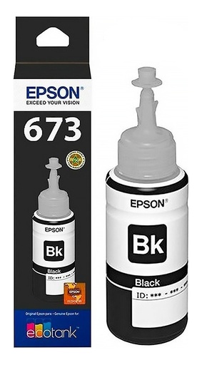 [010343888265] Tinta Epson 673 Negro Original T673120