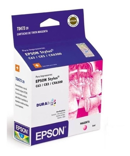 [010343846968] Cartucho Epson T0473 Magenta Original