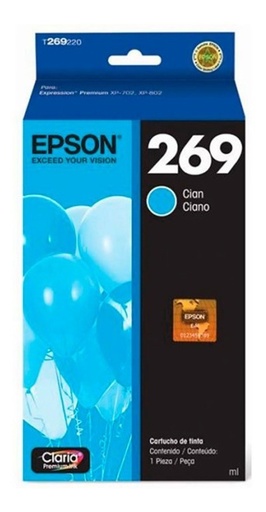 [010343904941] Cartucho Epson 269 Cian Original