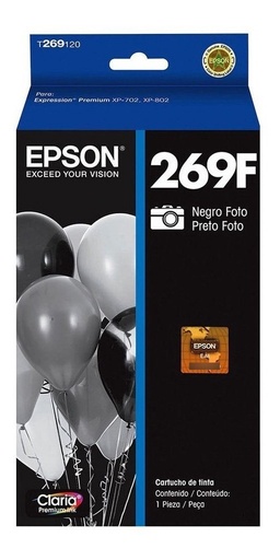 [010343904934] Cartucho Epson 269F Negro Foto Original