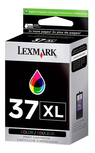 [734646964944] Cartucho Lexmark 37XL Color Original