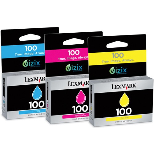[Combo100colores] Combo Lexmark 100 Original Colores