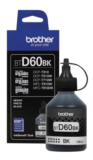 [012502650386] Tinta Brother BTD60 Bk