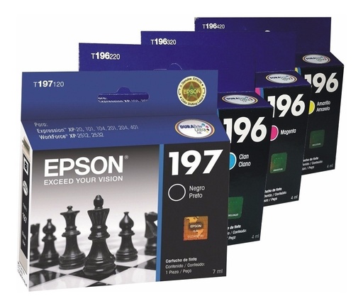 [COMBOEPSON197/196] Combo Epson 197 + 196 Color Original
