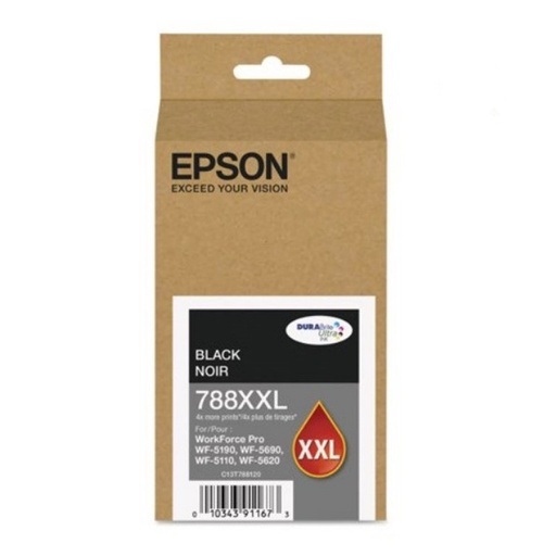 [010343924826] Cartucho Epson 788XXL Negro
