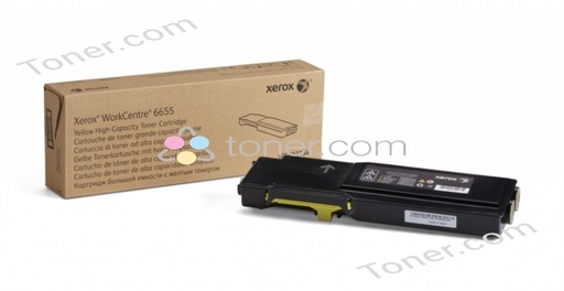 [095205864014] TONER XEROX 106R02754 AMARILLO ALTA CAPACIDAD WORKCENTRE 6655