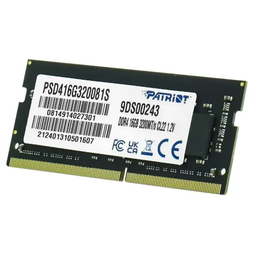 [0814914027301] MEMORIA RAM PATRIOT 16GB DDR4 Sodimm 3200