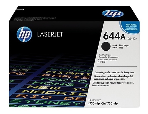 [829160664651] Toner Hp 644A Q6460A Negro Original Para Hp 4730 MFP 664