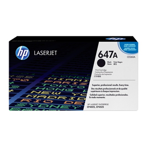 [884420186816] Toner Hp 647A Negro CE260A Original