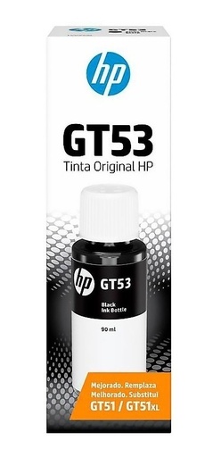 [192545527583] Tinta Hp GT53 Negro 1W22AL Original