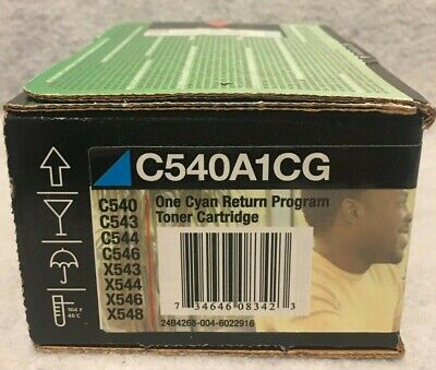 [734646083423] Toner Lexmark C540A1CG Cian Original
