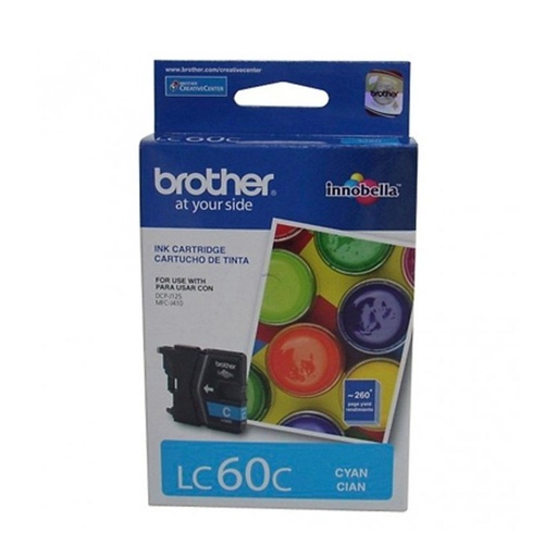 [012502627173] Cartucho Brother LC60 Cian LC60C Original