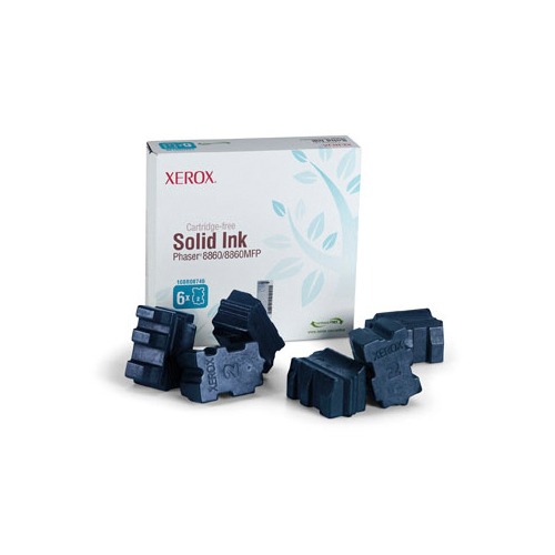 [095205740554] Tinta Solida Xerox 108R00817 Cian Phaser 8860 8860w