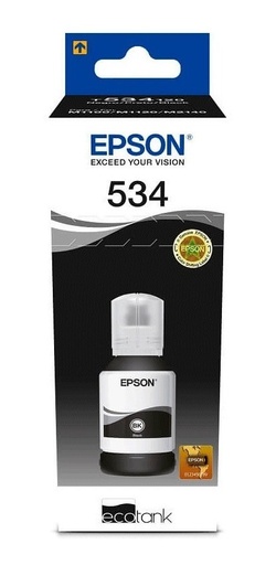 [010343943865] Tinta Epson 534 Negra T534120 Original