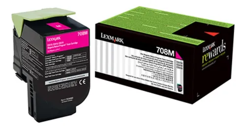 [734646436571] Toner Lexmark 708M Magenta 70C80M0 Original