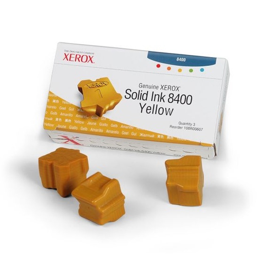 [95205024340] Tinta Sólida Xerox 108R00607 Amarilla Original