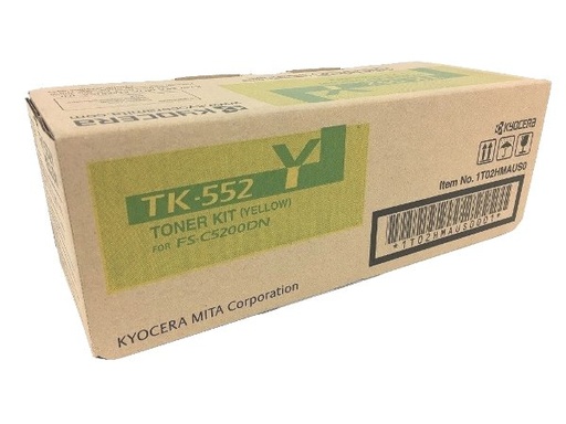 [632983010747] Toner Kyocera TK-552Y Amarillo Original