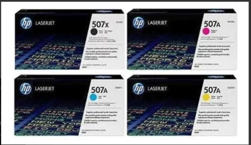 [comboce400yc+3colores] Combo Toners Hp 507x (ce400x) Negro + 3 Color 507a Original