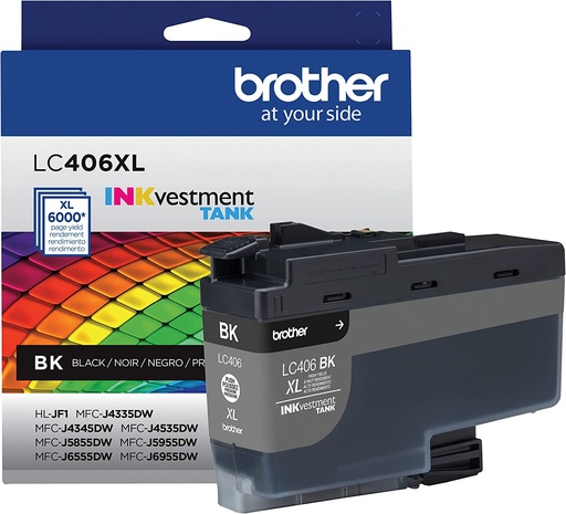 [012502663584] Cartucho Brother LC406XL Negro