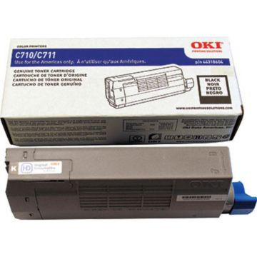 [051851356617] Tóner Oki Negro C710 Original 43866104