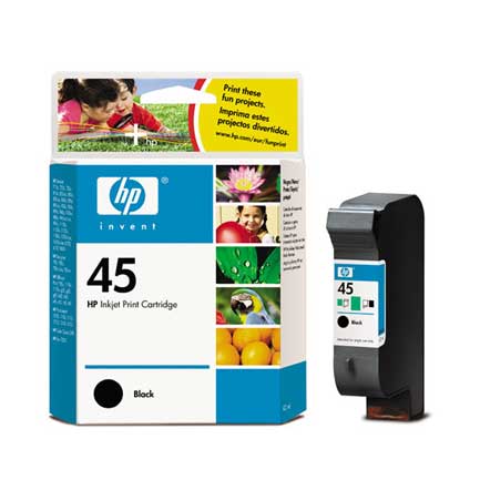 [088698200704] Cartucho Hp 45 Original 51645a Carga Completa
