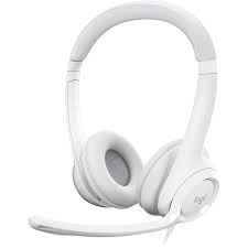 [097855181978] Auricular Logitech H390 Blanco Con Microfono 981-001285 Cable USB