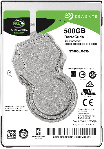 [0763649010747] Disco Duro Interno Seagate Notebook Hdd 500gb Oem
