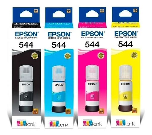 [COMBOEPSON544] Combo Tintas Epson 544 T544 Original