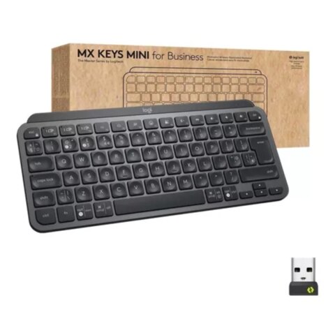 [097855172259] Logitech Teclado MX Keys Mini Business Inalambrico
