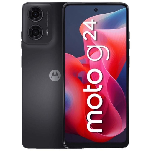 [7790894900946] Celular Motorola G24 128gb Almacenamiento 4gb Ram Gris Oscuro  (copia)