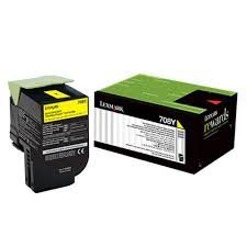 [734646436618] Toner Lexmark 708Y Amarillo 70C80Y0