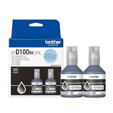 [012502676799] Pack 2 Tintas Brother BTD100BK Negro 7500 Paginas
