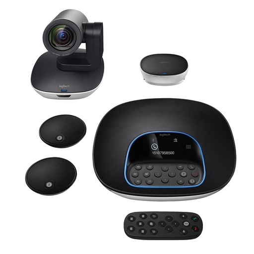 [097855120038] Equipo de Videoconferencia Logitech Group Bundle + Mic. Expansion 960-01060